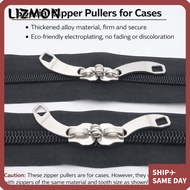 LIZMON Zipper Head, Large Size Replacement Zipper Slider, Bag Zipper Replacement with Holes 5 8 10 Z