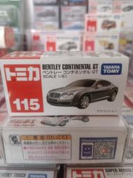 TOMICA NO.115絕版BENTLEY CONTINENTAL GT