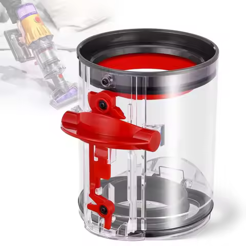 Dust Bin For Dyson V12 Detect Slim, V10 Digital Slim, SV18 SV20 SV30 SV46SV49 Cordless Vacuum Cleane