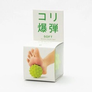 日本Erugam 爆彈按摩球 軟 綠 居家健身器材 按摩球 運動器材