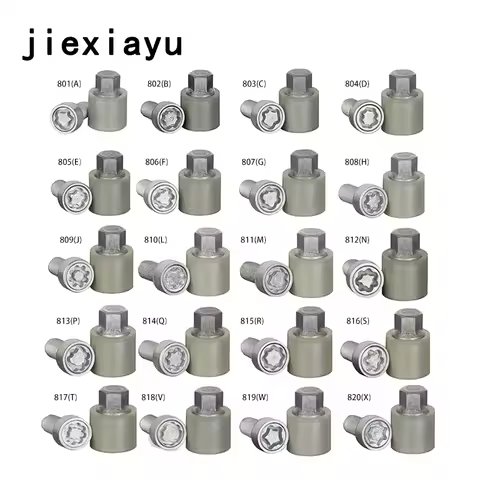 1pcs Various models of wheel lock anti-theft bolts and key tools for A3 A4 A5 A6 A7 S5 S6 TT 4F0 698