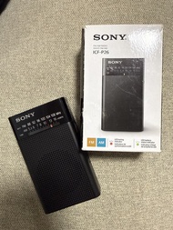 SONY ICF-P26 FM/AM 收音機