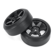 2PCS HNR H9802 PANTHER 1/10 Drift RC Car Parts Front/Rear/Drift Tires Wheels Vehicles Models Spare A