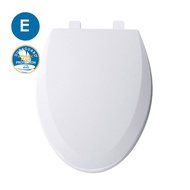 BEMIS ฝารองนั่งไม้ ทรงรี รุ่น BM-1500AR สีขาว สินค้านำเข้าจากประเทศสหรัฐอเมริกา 100%