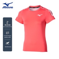Mizuno | เสื้อยืดผู้หญิงระบายเหงื่อแห้งไวและระบายอากาศได้ดี