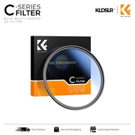 K&F Concept C-Series MRC UV MCUV Ultra Slim Filter | Japan Optic Blue Multi-Coated | 37mm - 82mm