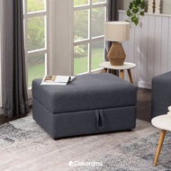 Dekoruma Michi Sofa Stool Storage | Sofa Penyimpanan