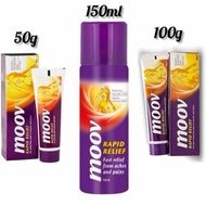 Original 150ml/100g/50g Moov cream and moov body spray easy to use skin and body