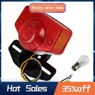 Motorcycle Brake Tail Light Tail Light Assembly with Bulb for  CT70 CT90 CT125 XL70 CL70 CL90 Jialin