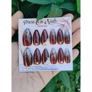 PRES ON NAIL MARON CODE HS FREE JELLY GLUE