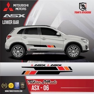 👍👍 MITSUBISHI ASX CAR BODY STICKER SET ASX-06