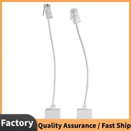 2 socket 8P4C / RJ45 male RJ11 6P4C to female M / F Adapter telephone Ethernet