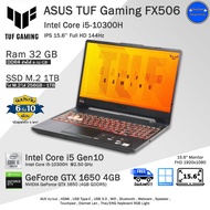 โน๊ตบุ๊คเกมมิ่งมือสอง ASUS TUF Gaming FX506 Core i5-10300H(Gen10) การ์ดจอGTX4GB สภาพดี พร้อมใช้งาน