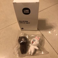 割愛 line friends 絕版 杯緣子 Brown cony