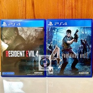 Resident evil4 Cassette Remake PS4 Resident Evil 4 Playstation 4 5 CD BD Cassette Game Games Residen