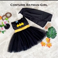 Batman Costume Girl | Batgirl Costume for Girls | Girls Superhero Costume | Batman Clothes for Girls