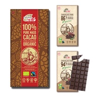 [Spain Sole Tears Collection] 100% Dark Chocolate 100g ❰ Eu Certification+Fair Trade ❱ Sugar-Free Co