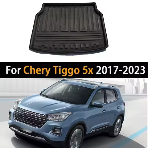 For Chery Tiggo 5x 2017-2023 MVM X55 4 3 Pro DR 5.0 Car Rear Trunk Mat Waterproof Floor Liner Parts 