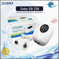 SOBO SB 228 AC DC 2 LUBANG AERATOR OTOMATIS ( AERATOR EMERGENCY )