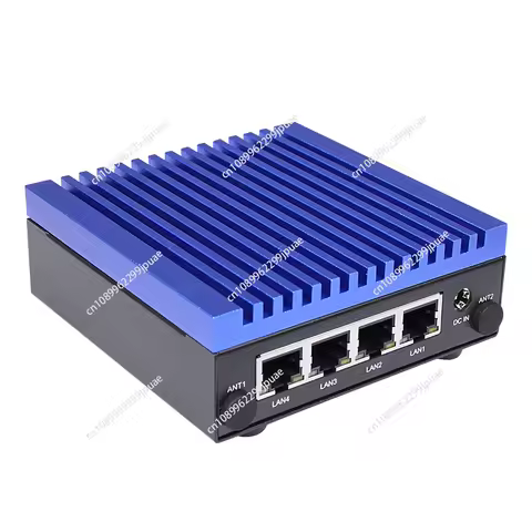 RK3568 Mini PC T68M 2.5G Router Board Fanless Industrial Computer Embedded Gateway