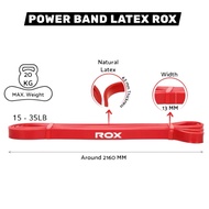 ROX - Resistance Full Body Power Band Long Resistance Band/ 13MM Gym Fitness Rubber/