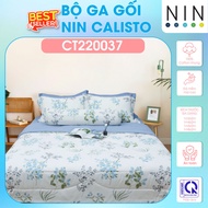 NEW 2024 Set of 3,4 Piece cotton sheets, pillowcases NIN Calisto CT220037 1m2, 1m4, 1m6, 1m8 covered