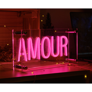 [🇸🇬SELLER] LED Neon Light Box Signage Home Room Shop Wall Lights Decor Gifts Birthday Party Decor We