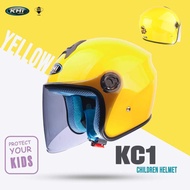 [SIRIM APPROVED] KHI CHILDREN HELMET -YELLOW