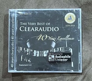 ซีดี Audiophile แผ่นทอง 24K Very Best of Clear audio - 40 Years Excellent 24K Gold CD  (ใหม่/ซีล)