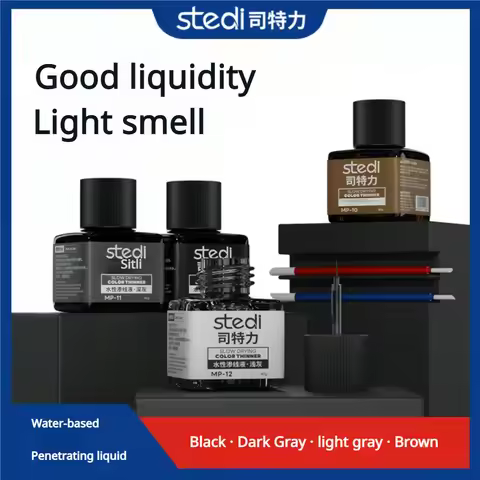 Stedi MP-10~MP-13 40g Weathering Acrylic Paint for Gundam Military Models Hobby Panel Line Painting