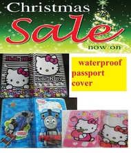 Waterproof lanyard pvc pouch Christmas gift cartoon passport holder goodie bag gift