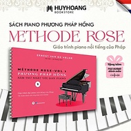 Sách - Piano Methode Rose Phương Pháp Hồng - Giáo Trình Piano Nổi Tiếng Của Pháp - Huy Hoàng Booksto