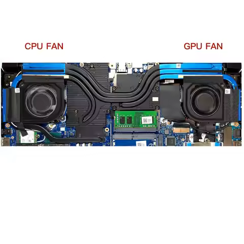 DC12V NoteBook CPU GPU Cooling Fans for Acer Predator Helios 300 PH317-55 PH317-56-70XJ Gaming Lapto