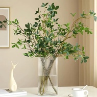 4Pcs Artificial Greens Branches for Vase, 27" Faux Twigs Tree Stems, Fake Plants Tree Branches for H