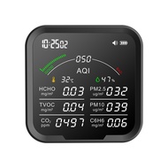 2024 PTH9B Air Quality Monitor TVOC  Meter CO2 Monitor PM2.5 PM1.0 DeteCtor High Resolution CO C6H6 