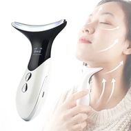 EMS Reduce Double Chin Neck Face Lifting Beauty Device Heating Rejuvenation Ion Massager LED Photon Skin Tighten Anti Wr