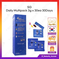 [SG] Daily Multipack 3g x 30ea One pack a day Health Care Multi Vitamin (For one month) / Immunity, Eye Care, Liver Care, Vitamin B / Korea