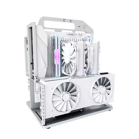 Socooler Hot Sale Sleek Micro ATX Case Supports RTX 5080 GPU Aluminum Material For Efficient Fan Coo