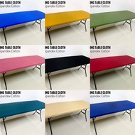 NEWCOD◕❁♈LIFETIME FOLDING TABLE CLOTH | SPANDEX COTTON |