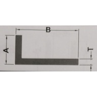 Aluminium Unequal angle, Aluminium angle bar