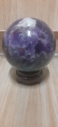 天然紫水晶球