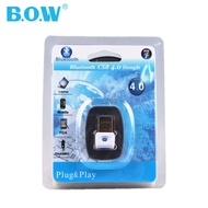 B.O.W | Bluetooth USB Adapter for Laptop 4.0 with 3.0 Receiver