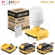 DELTON ไฟ หลอดไฟ LED 12W หลอดไฟดิมเมอร์ หรี่แสงไฟได้ Dimmer Cordless LED Work Light ไฟทำงาน ไฟไร้สาย
