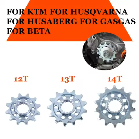 Front Chain Sprocket 520 Chain Gear 12 13 14 Teeth For KTM SX SXF XC XCF XCW EXC MXC For HUSQVARNA F