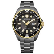 CITIZEN PROMASTER LIGHT in BLACK BN0264-53E Eco-Drive Black Dial Men Diver Watch