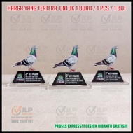 Piala Burung, Piala Murai Batu, Piala Kicau, Tropi Murai Batu Jlp01 Best Quality