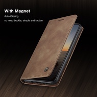 CaseMe 360 Leather Case for Samsung A31/Samsung Galaxy A31 Case Cover High Quality Plain Wallet Magn