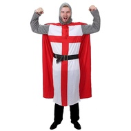 Big Man Crusader Warrior Costume Samurai cosplay Costume Stage Costume Role-Playing Masquerade Party