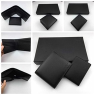 Gift box packaging, short men's bifold wallet 74974, length 11CM* wi