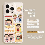 YOUSIDUN | Ốp lưng iPhone 16 Pro Max Cherry Blossom Cute Full Cover Clear Protective Case For Apple